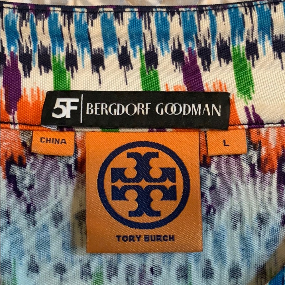 Tory Burch silk multicolor tunic, new condition